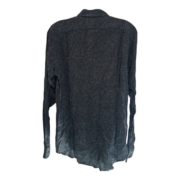 Paul Smith‎ Womens  Button Down Shirt Marijuana Leaf Pattern Size Small - Picture 2 of 7